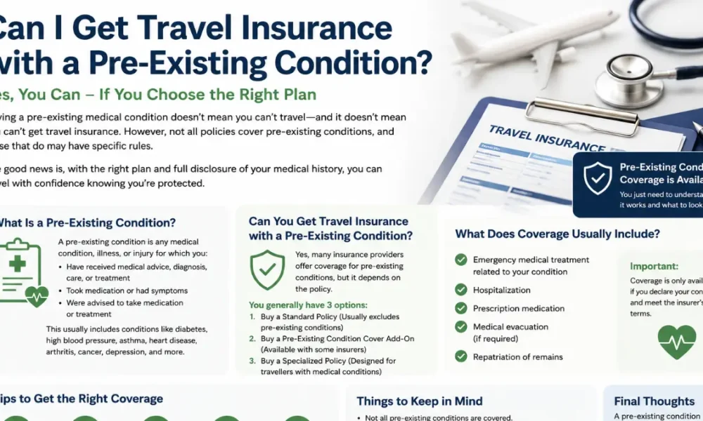 Can I Get Travel Insurance With a Pre-Existing Condition