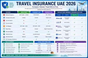 Compare Travel Insurance UAE 2026