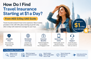 How Do I Find Travel Insurance Starting at $1 a Day From AED 3Day UAE Guide